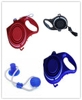 Dog Leash with Water and Cup
