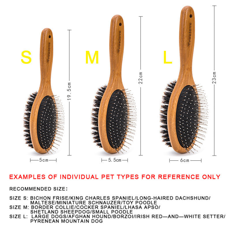 Double-side Pet Comb Dog Cleaning Brush