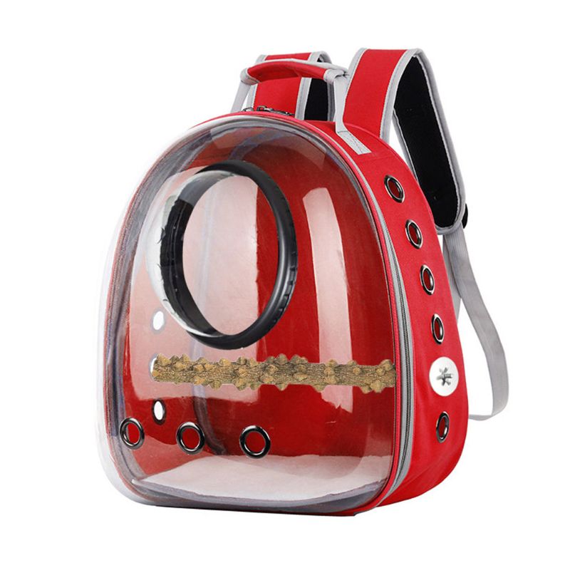 Transparent Pet Bag - Parrot Outing! Multifunctional Portable Bag
