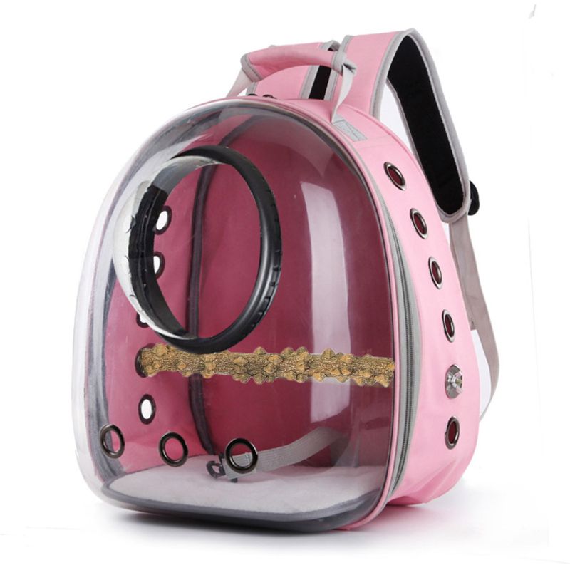 Transparent Pet Bag - Parrot Outing! Multifunctional Portable Bag