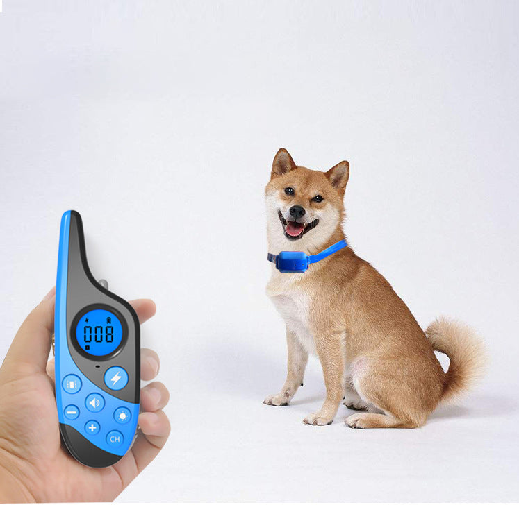 Rechargeable Remote Control Dog Training Device Bark Stopper