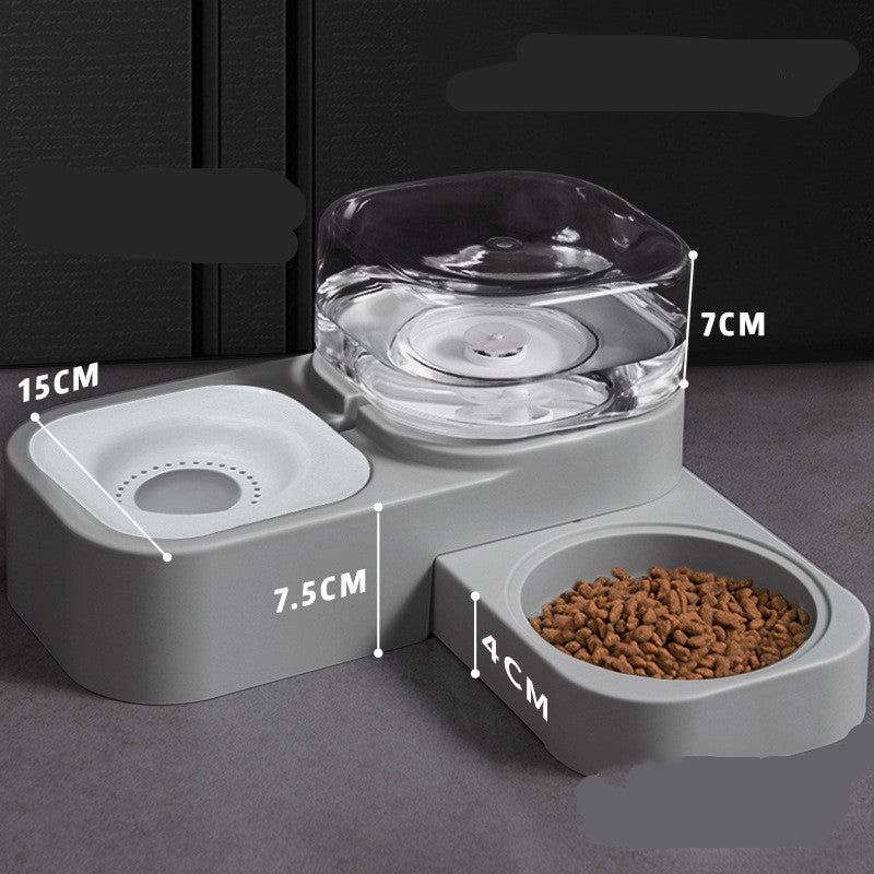 Elevated Food Bowl and Water Dispenser