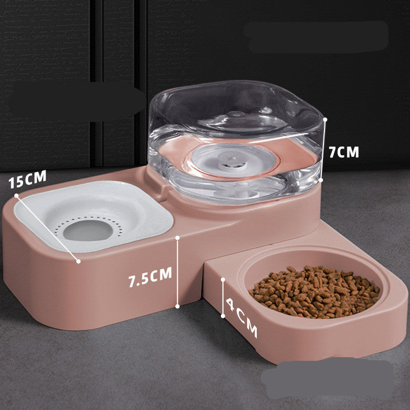 Elevated Food Bowl and Water Dispenser