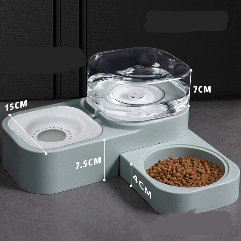 Elevated Food Bowl and Water Dispenser