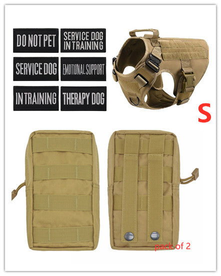 Military Tactical Adjustable Dog Harness