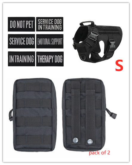 Military Tactical Adjustable Dog Harness
