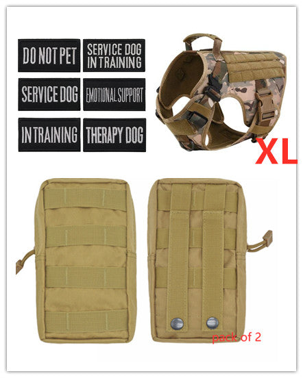 Military Tactical Adjustable Dog Harness