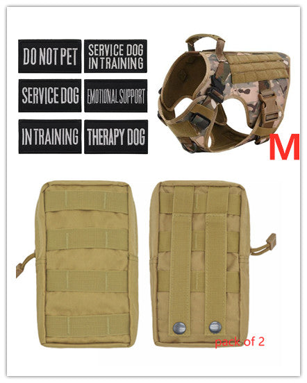 Military Tactical Adjustable Dog Harness