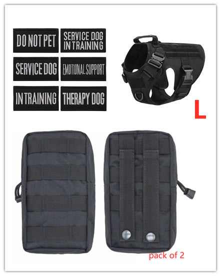 Military Tactical Adjustable Dog Harness