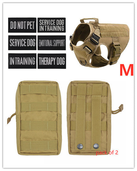 Military Tactical Adjustable Dog Harness