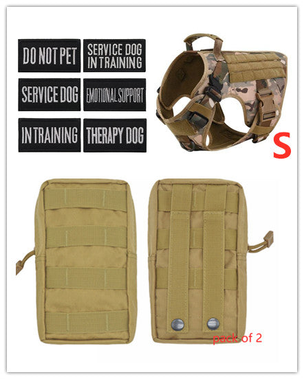 Military Tactical Adjustable Dog Harness