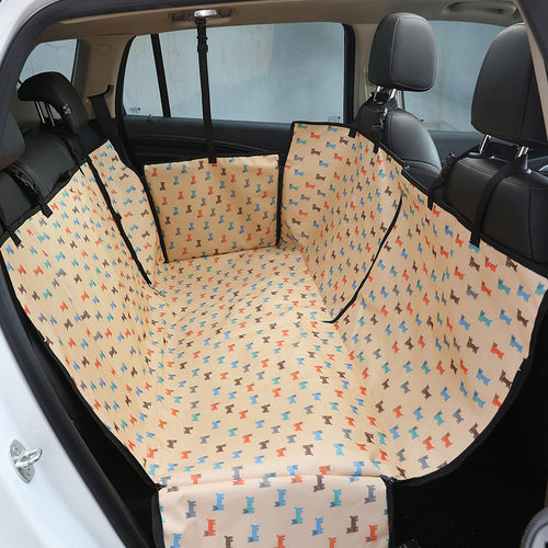 Car Rear Seat Pet Mat - Waterproof And Dirt-Resistant Car Pet Seat Covers