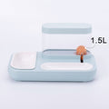 Pet Food Bowl with Automatic Water 1.5L Capcity