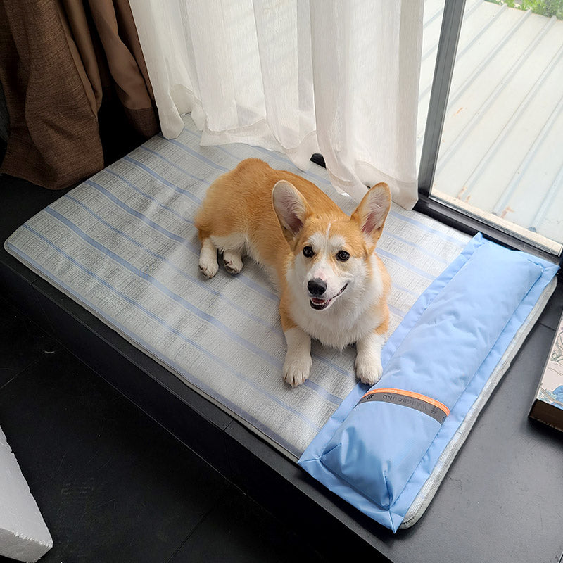Cooling Bed Sleeping Summer - Non Stick Hair Anti Bite Mattress - Dog or Cat Ice Mat