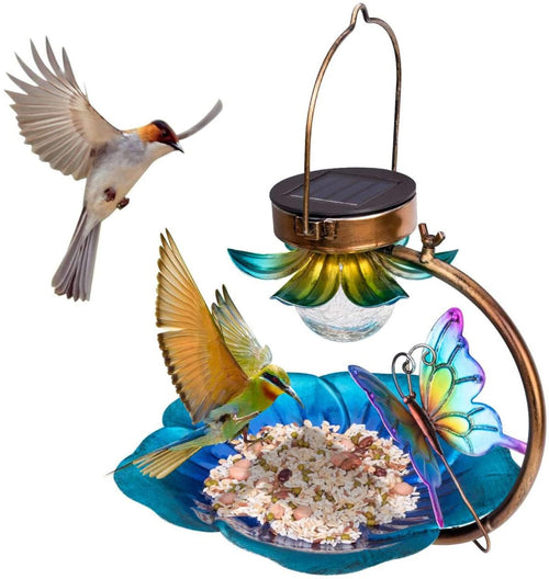 Bird Feeder Solar Crack Ball Bird Feeder