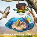 Bird Feeder Solar Crack Ball Bird Feeder
