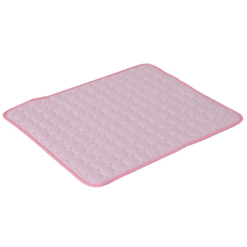 Ice Silk Cooling Pad Pet Bed