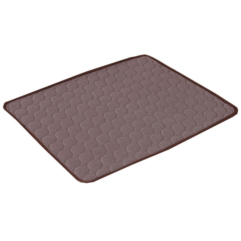Ice Silk Cooling Pad Pet Bed