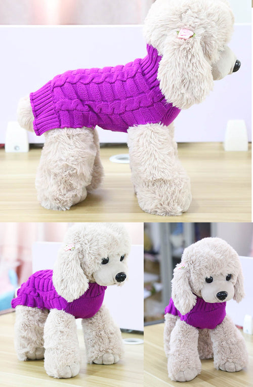 Cashmere Twisted Pet Warm Sweater
