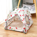 Pet Tent Enclosed Pet Bed