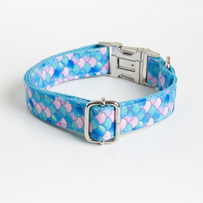 Mermaid Pet Collar Dog Collar