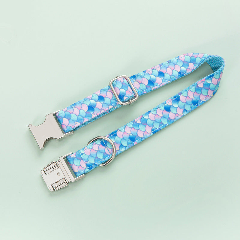 Mermaid Pet Collar Dog Collar