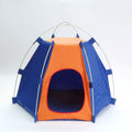 Camping Indoor Outdoor Pet Tent Small Pet House Sunscreen Portable Foldable Pet Kennel Cat Nest Dog Sleeping Bed
