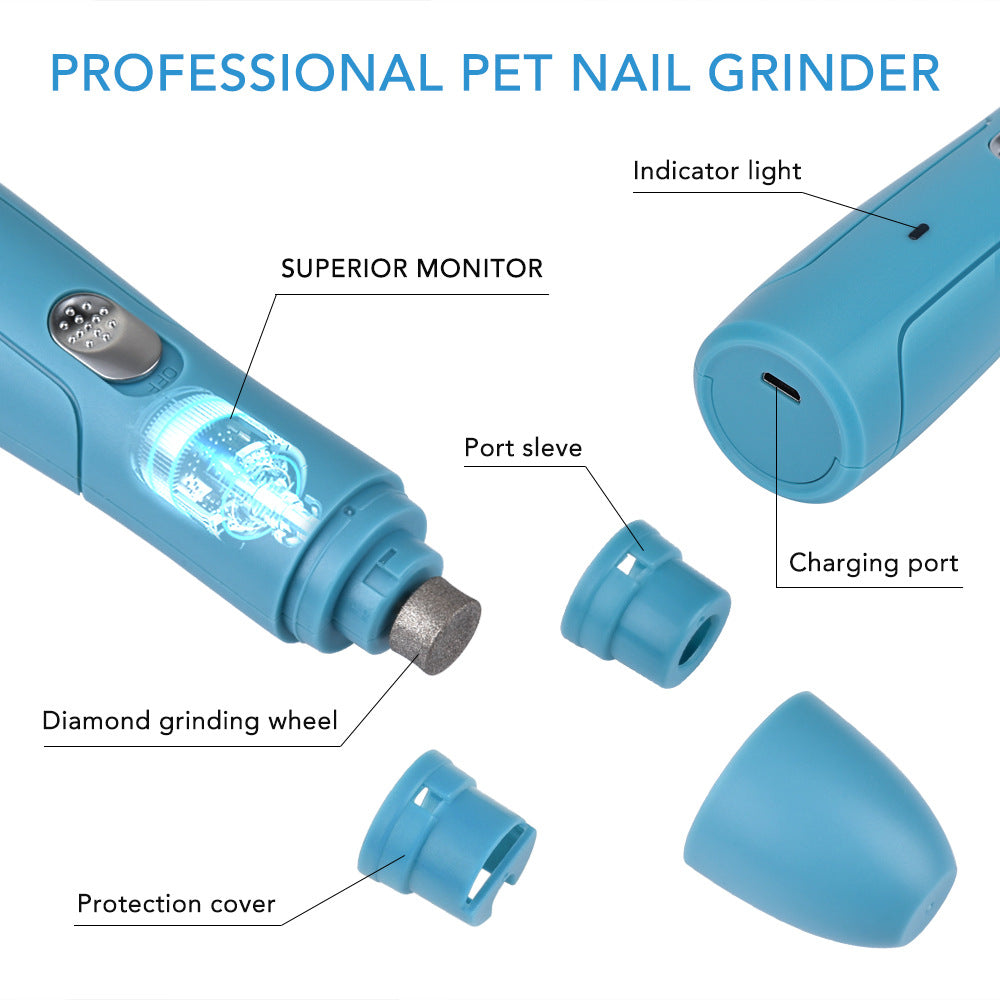 Pet Electric Nail Polisher - manicure tool set