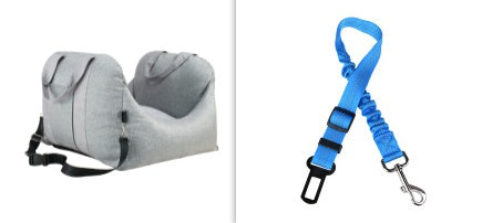 Dog Car Carrier Safety Seat - Waterproof Travelling Car Seat