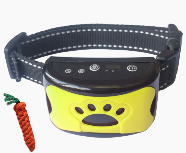 Dog Bark Arresting Training Collar with Vibration Sound Remote Control