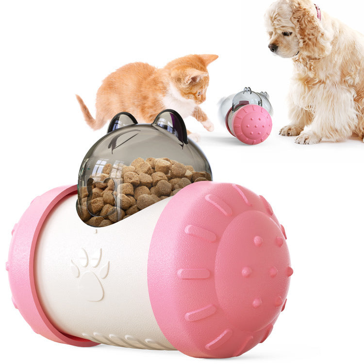 Interactive Treat Leaking Wheel Toy
