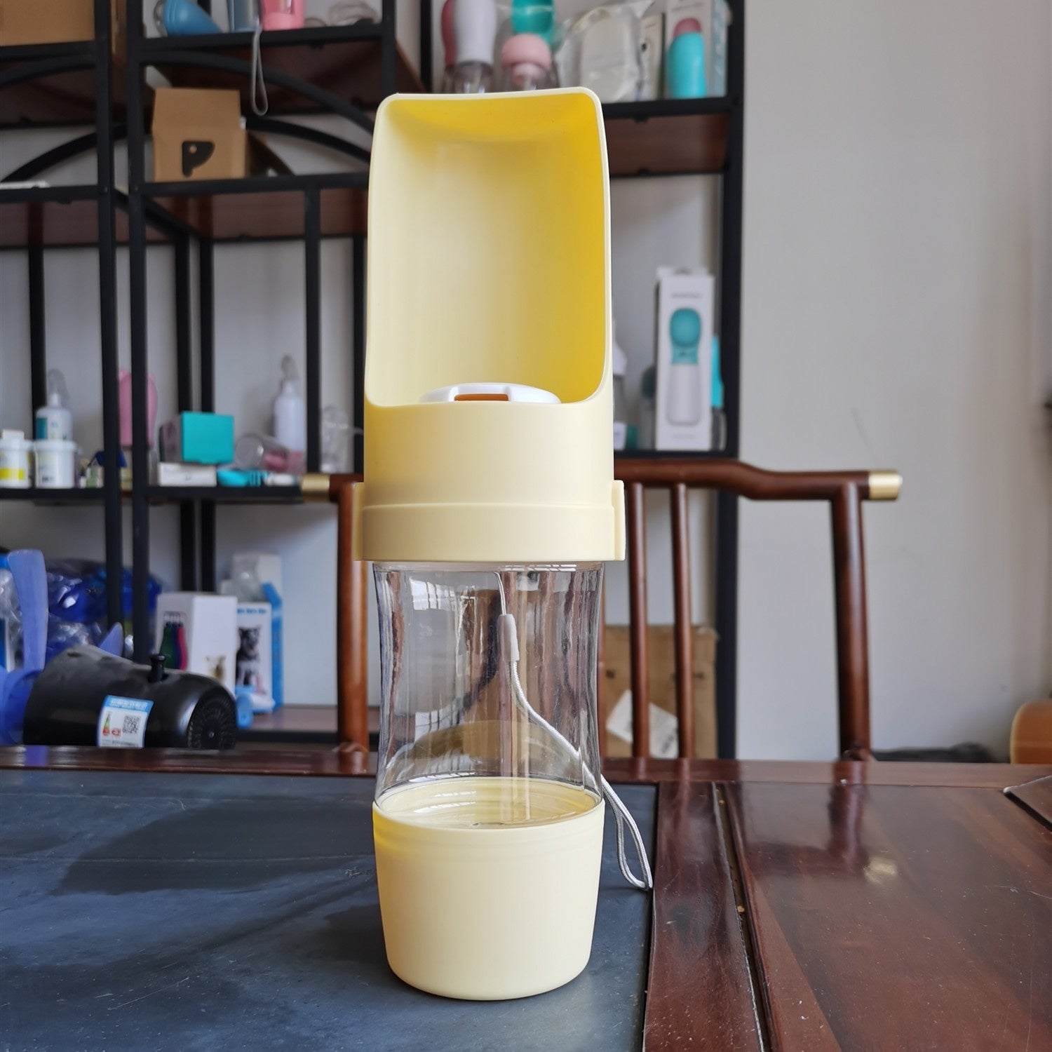 2 In 1 Travel Pet Water Dispenser & Feeder