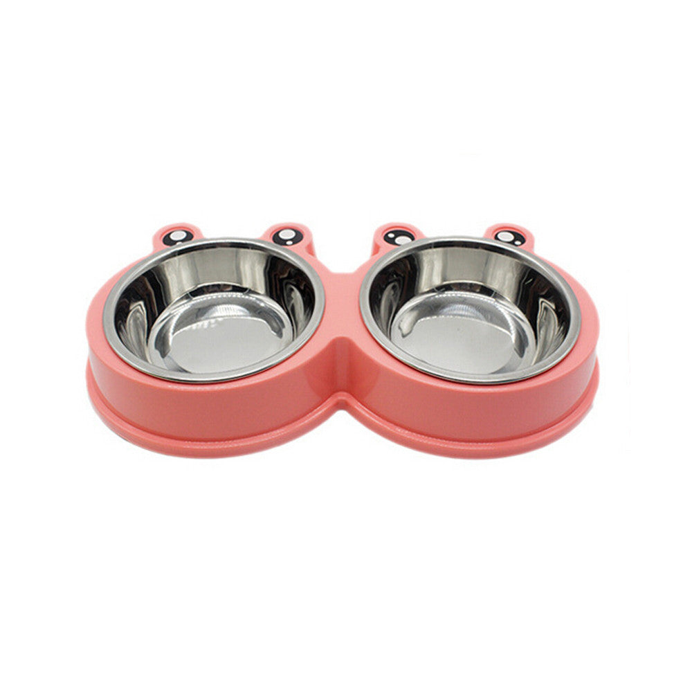 Colorful Pet Food Bowl - Stainless Steel