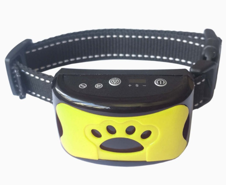 Dog Bark Arresting Training Collar with Vibration Sound Remote Control