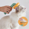 Pumpkin Pet Brush - Self-cleaning Slicker Brush