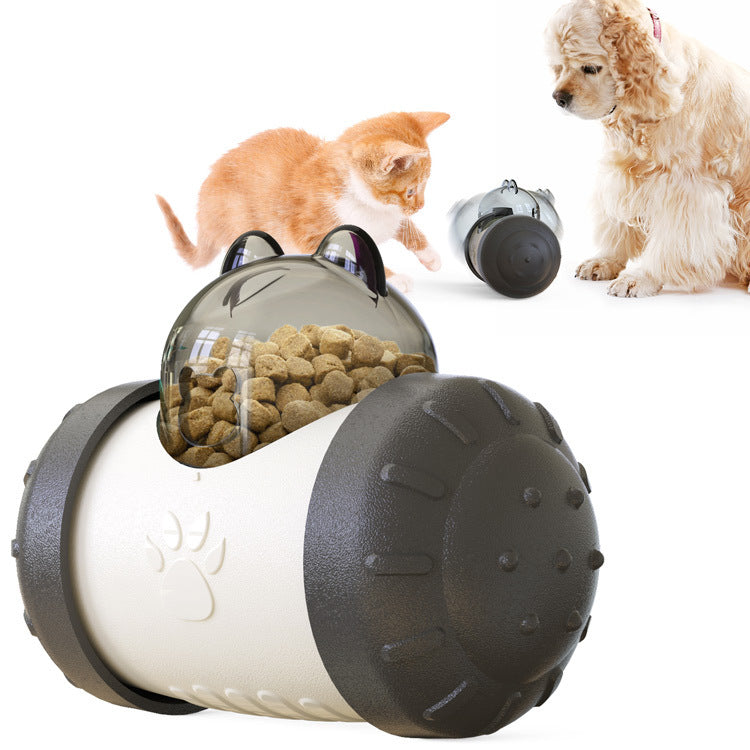 Interactive Treat Leaking Wheel Toy