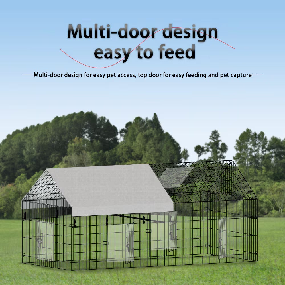Pointed Wire Chicken Coop For Poultry Breeding