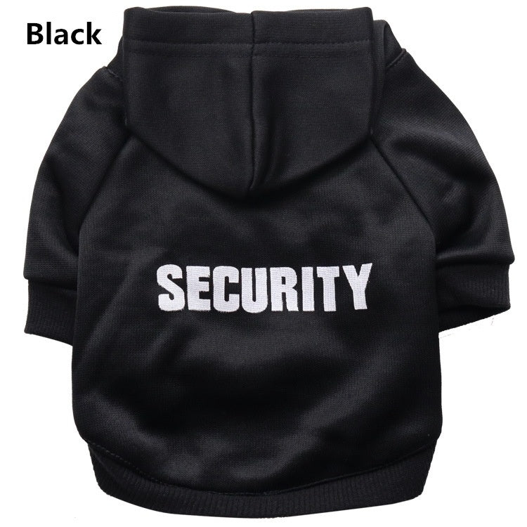 Fleece Cloth With Security Pet Sweater Pet Hoodie