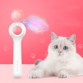 Gravity Feather Tease Cat Toy