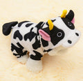 Pet Cow Costume - Hooded Sweatershirt Jumpsuit