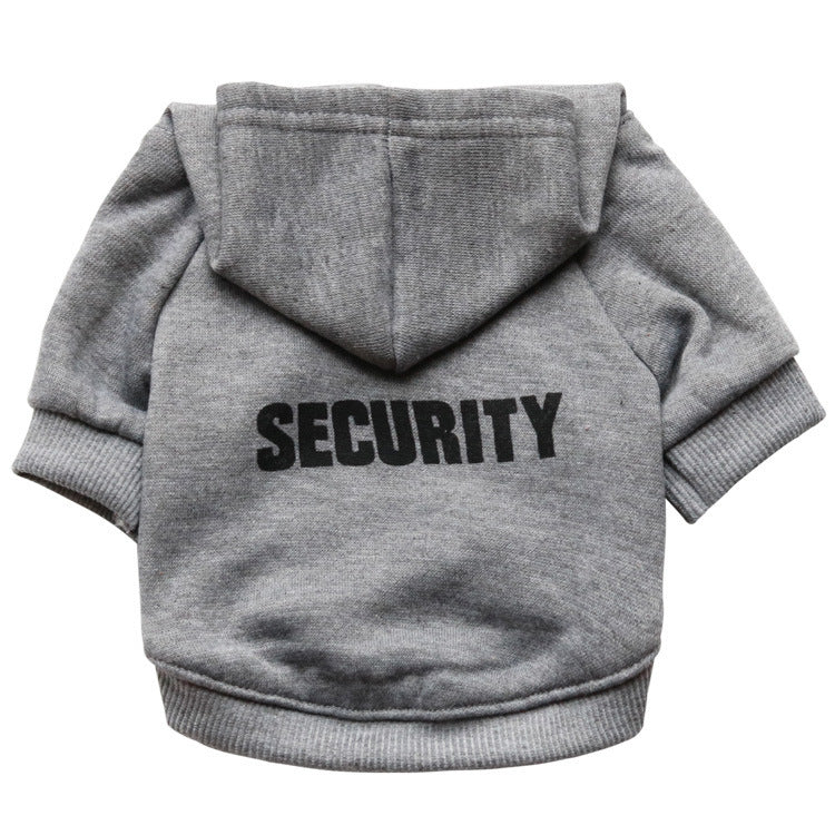 Fleece Cloth With Security Pet Sweater Pet Hoodie