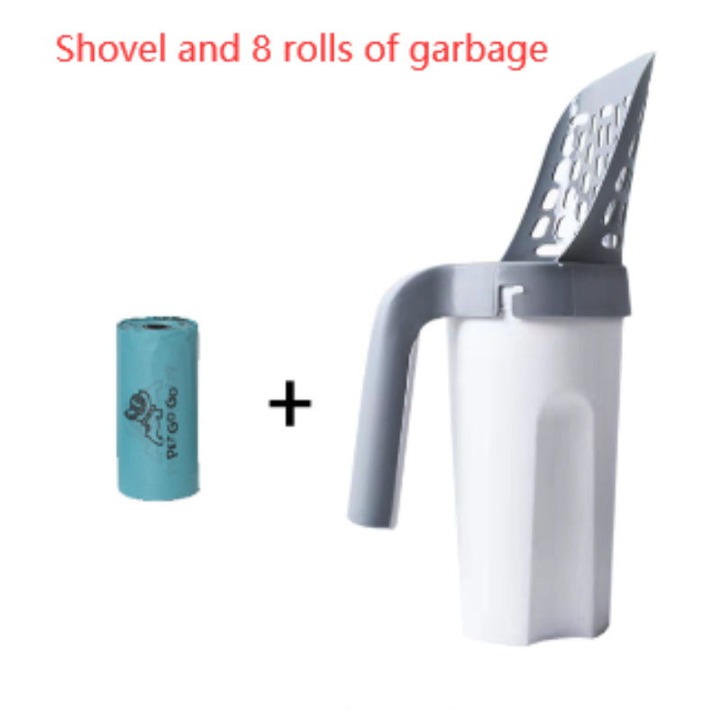 Large Cat Litter Scoop with Bag Holder