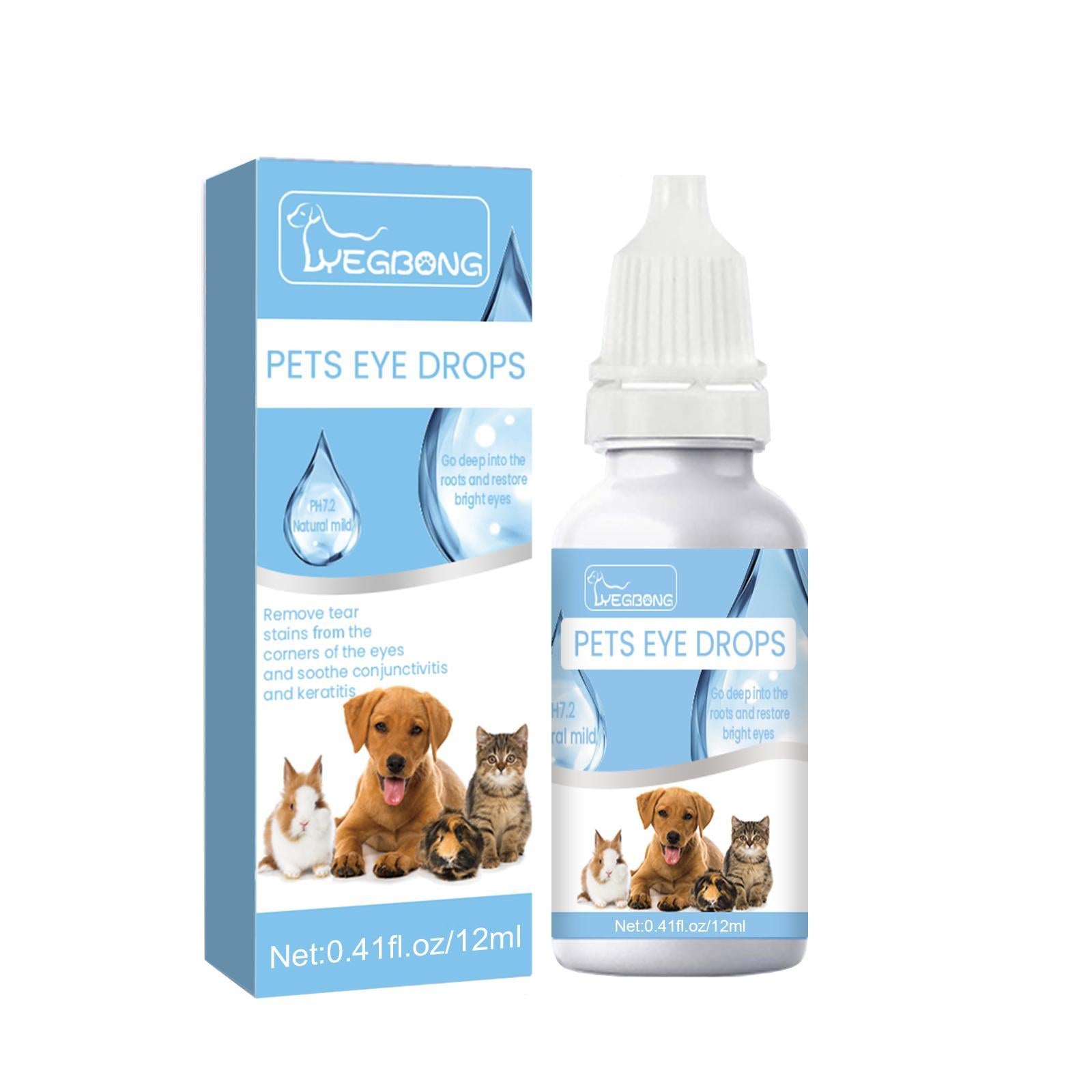 Igbang Eye Drops For Cats And Dogs Formulated With Vitamin B6 And Taurine, They Relieve Red, Itchy Eyes, Conjunctivitis, And Tear Stains.