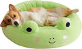 Ultrasoft Plush Pet Bed - Shark - Maui Pineapple - Frog