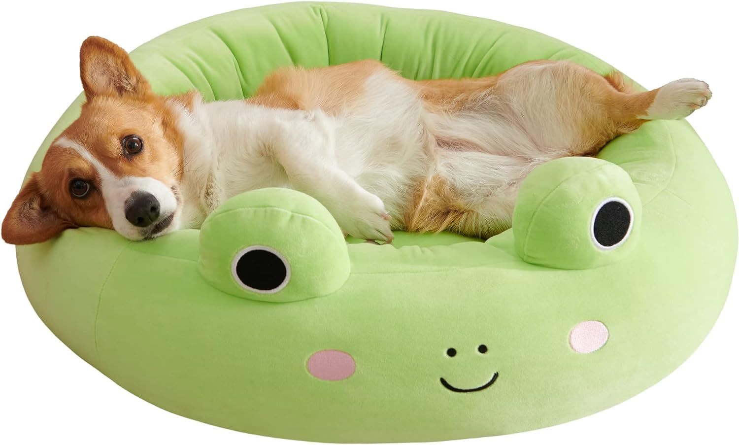 Shark Pet Bed - Large Ultrasoft Official Plush Pet Bed Maui Pineapple Pet Bed