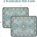 Washable Puppy Pee Pads - Reusable Absorbent Non-Slip Dog Training Pads