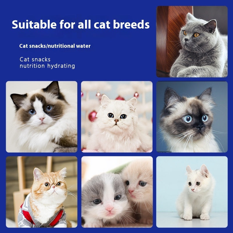 Cat Strip Kittens Nutrition Fat Hair Chin Wet Food Package Cat Snacks