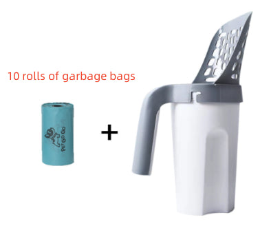 Large Cat Litter Scoop with Bag Holder