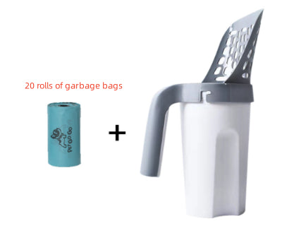 Large Cat Litter Scoop with Bag Holder