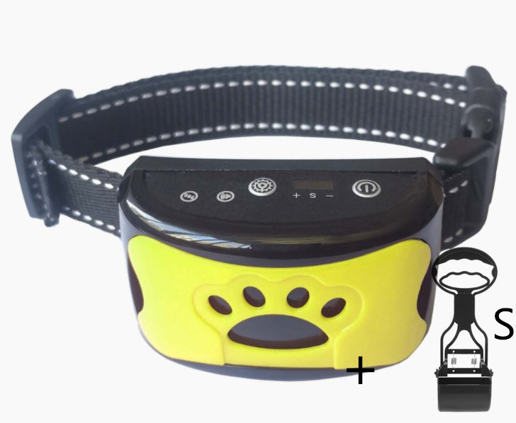 Dog Bark Arresting Training Collar with Vibration Sound Remote Control